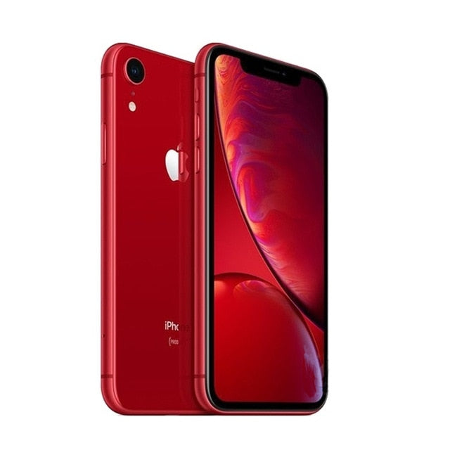 Apple iPhone XR Unlocked Original Six-core Mobile phone camera 64G/128G/256G Rom IOS Face phone