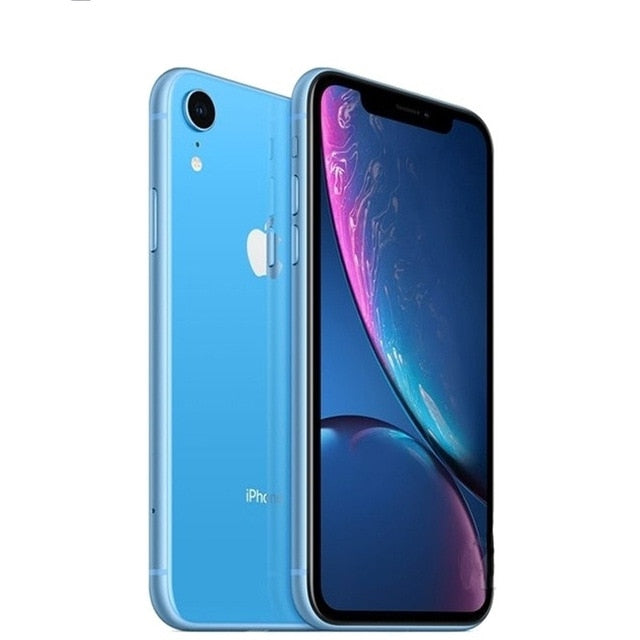 Apple iPhone XR Unlocked Original Six-core Mobile phone camera 64G/128G/256G Rom IOS Face phone