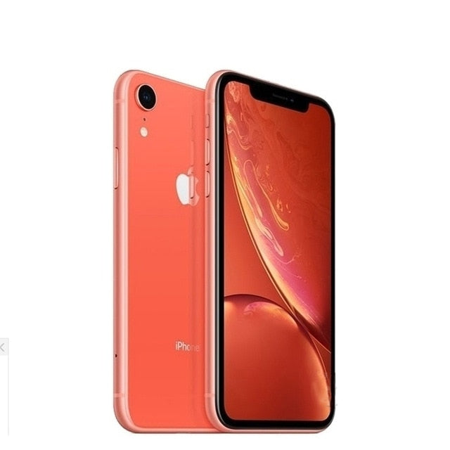 Apple iPhone XR Unlocked Original Six-core Mobile phone camera 64G/128G/256G Rom IOS Face phone