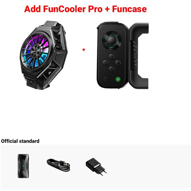 Global Version Black Shark 3 5G Gaming Smartphone 12GB 256GB 6.67" Snapdragon 865 64MP 65W 5G Game Mobile Phone