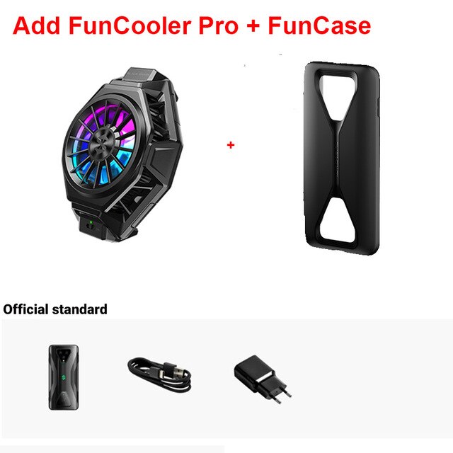 Global Version Black Shark 3 5G Gaming Smartphone 12GB 256GB 6.67" Snapdragon 865 64MP 65W 5G Game Mobile Phone