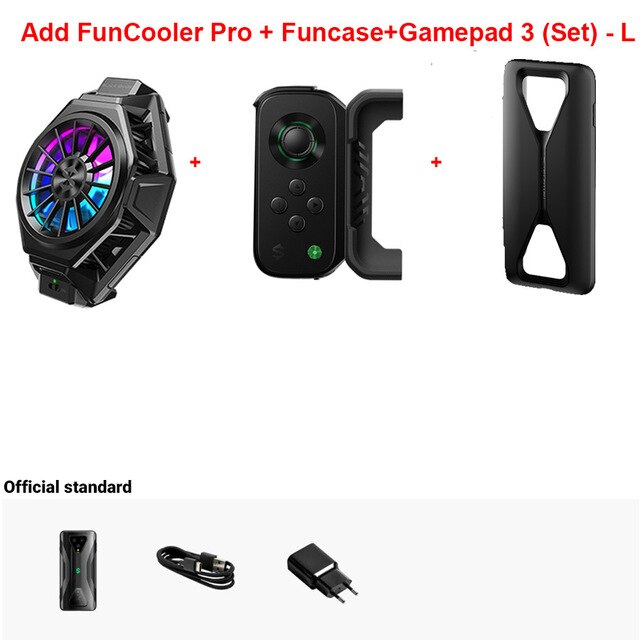 Global Version Black Shark 3 5G Gaming Smartphone 12GB 256GB 6.67" Snapdragon 865 64MP 65W 5G Game Mobile Phone