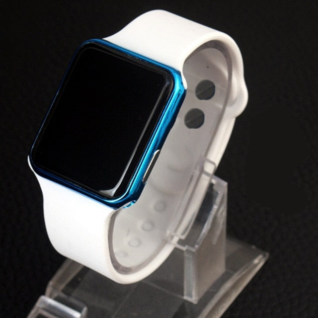 LED Electronic Sport Silicone Kids Watch Fashion Casual Outdoor Digital Display Watches Simple Kids Girls Boys Gift Clock Reloj